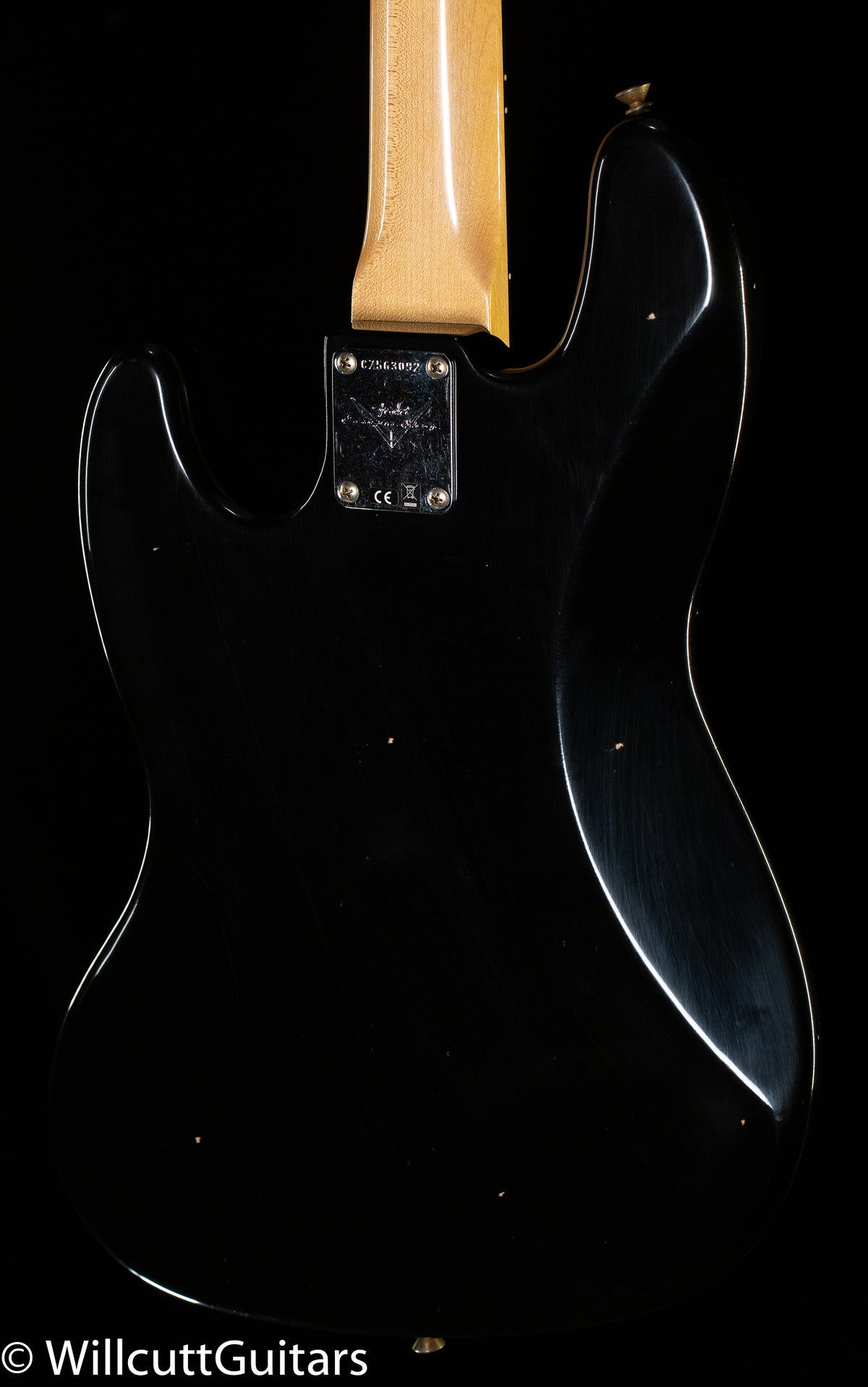 Fender Custom Shop 1968 Jazz Bass Journeyman Relic Aged Black (092)