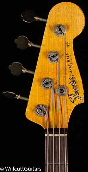 Fender Custom Shop 1962 Jazz Bass Relic 3-Tone Sunburst (112)