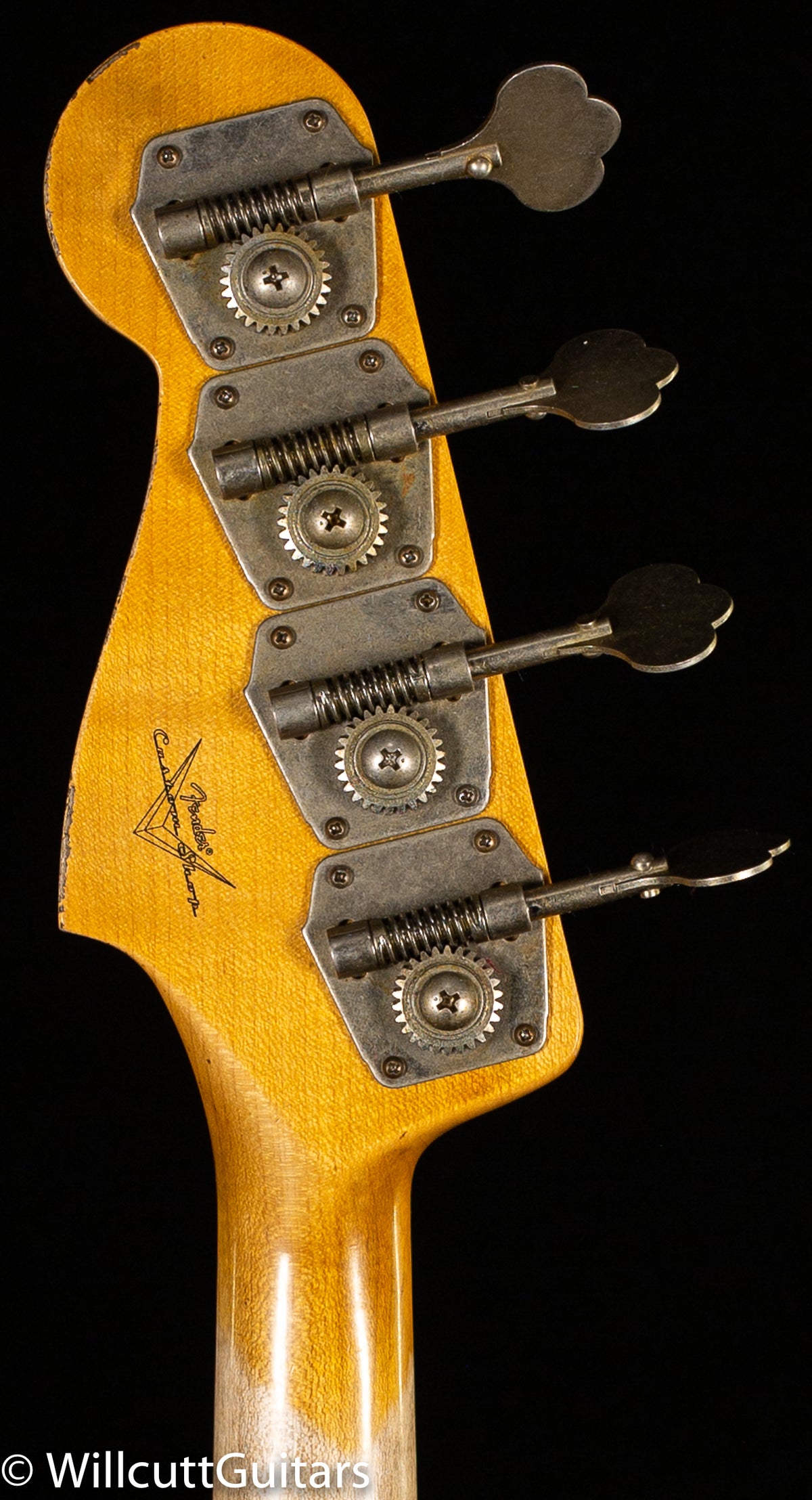 Fender Custom Shop 1962 Jazz Bass Relic 3-Tone Sunburst (112)