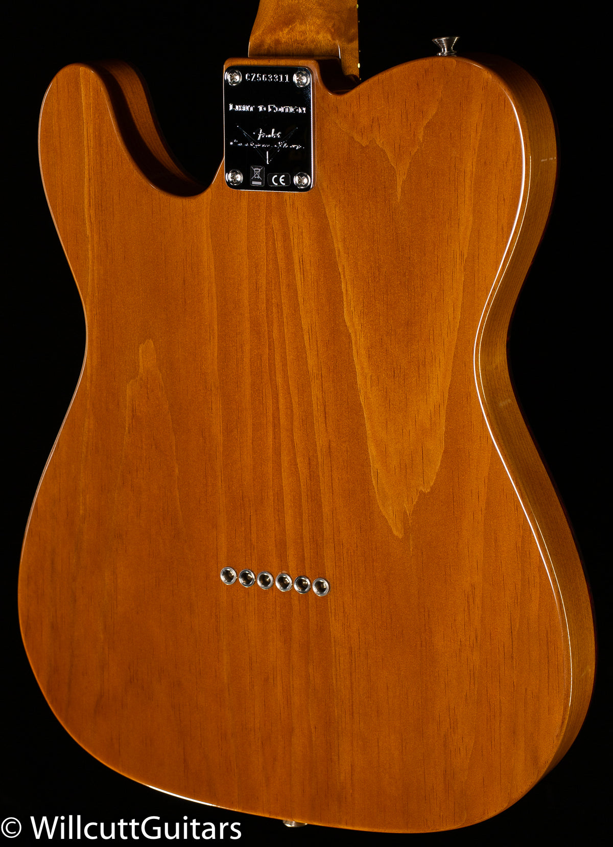 Fender Custom Shop Artisan Knotty Pine Tele Thinline AAA Rosewood Fingerboard Aged Natural (311)