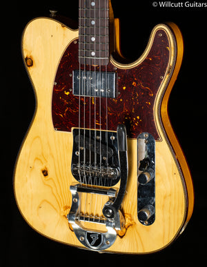 Fender Custom Shop Limited Edition Cunife Tele Custom Journeyman Relic Aged Amber Natural (760)