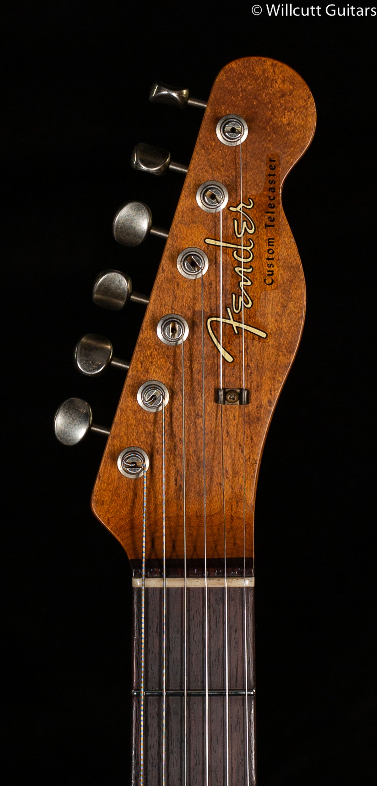 Fender Custom Shop Limited Edition Cunife Tele Custom Journeyman Relic Aged Amber Natural (760)