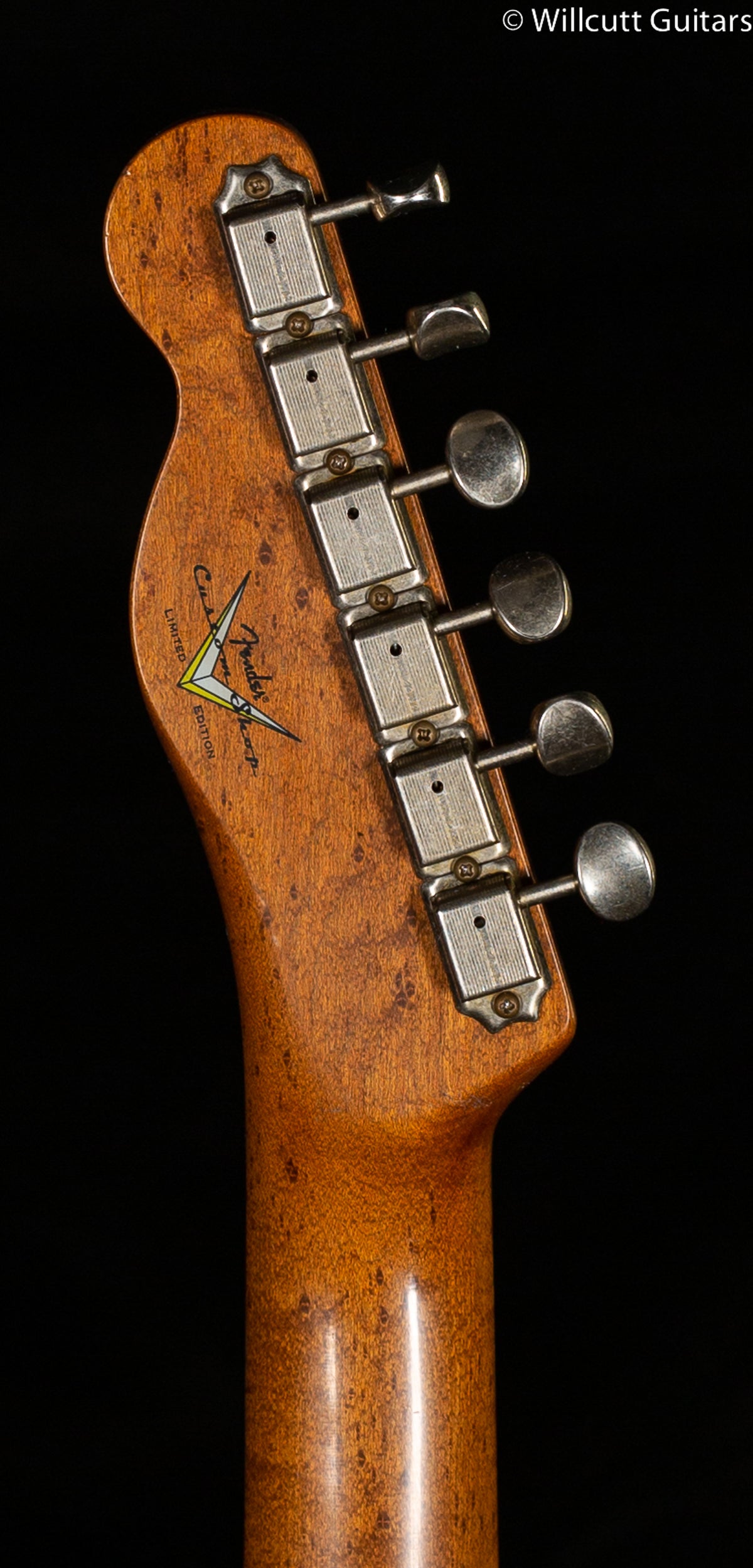 Fender Custom Shop Limited Edition Cunife Tele Custom Journeyman Relic Aged Amber Natural (760)