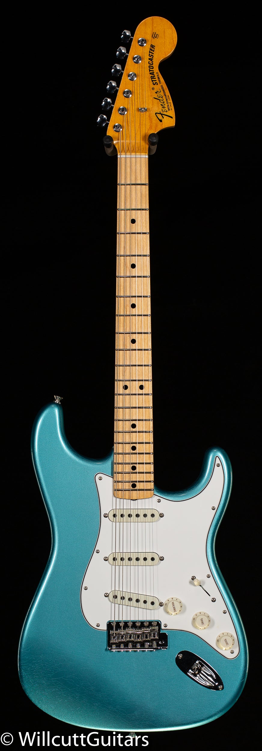 Fender Custom Shop 1968 Stratocaster DLX Closet Classic Aged Teal 