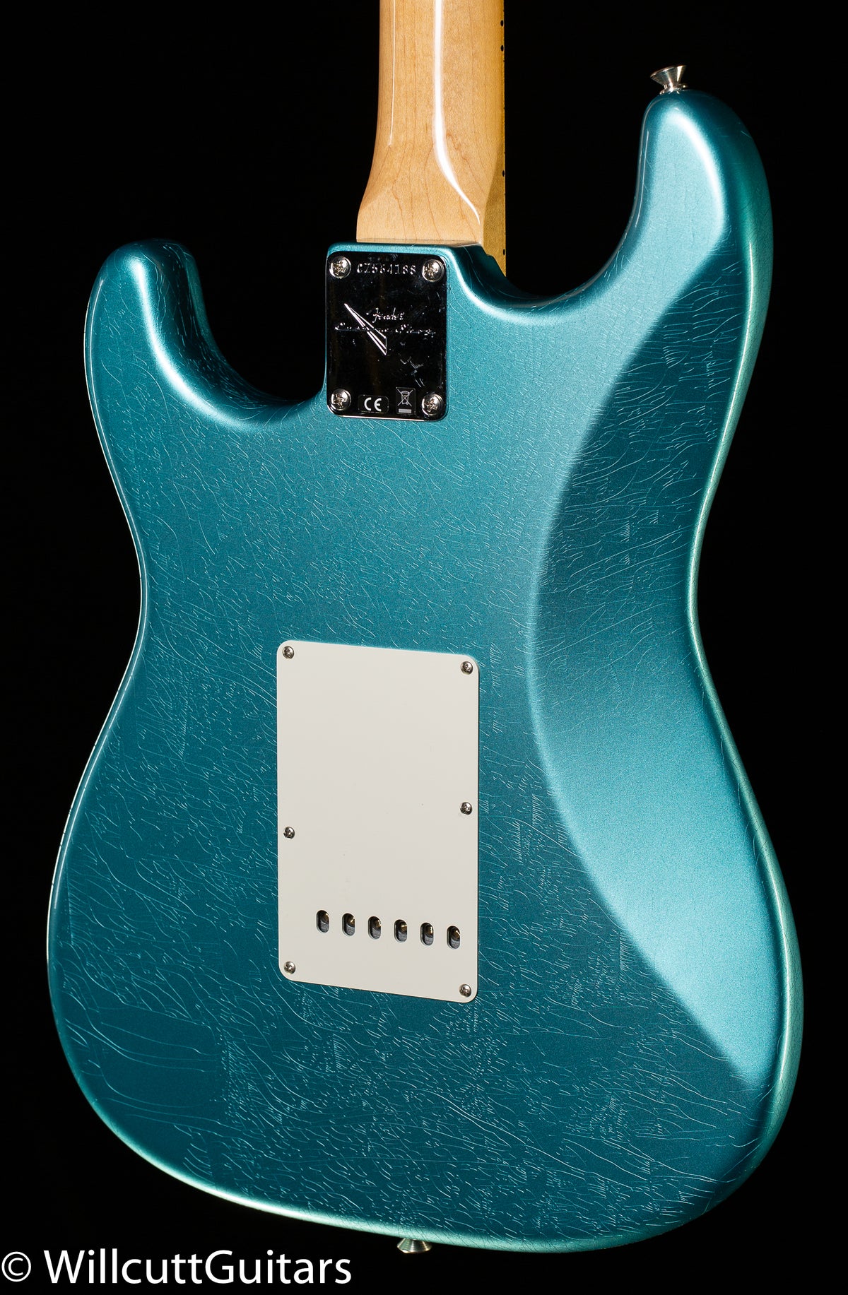 Fender Custom Shop 1968 Stratocaster DLX Closet Classic Aged Teal Green Metallic (188)