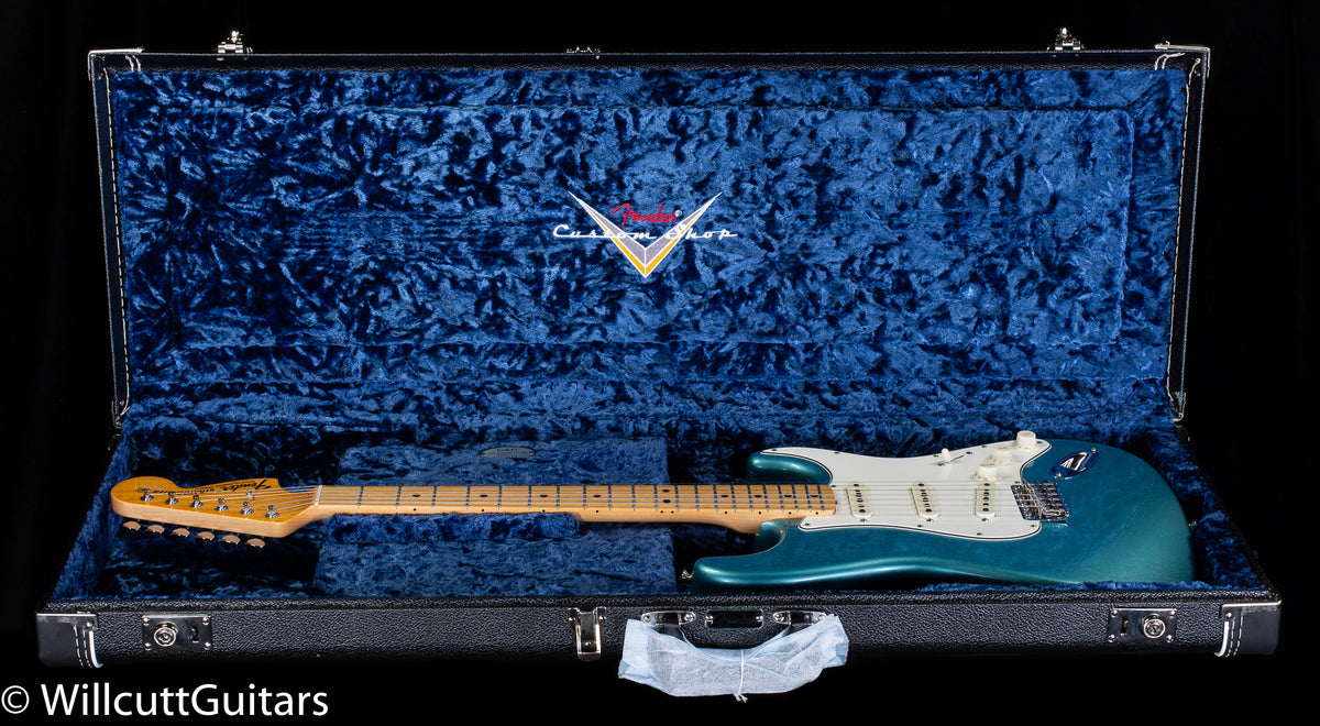 Fender Custom Shop 1968 Stratocaster DLX Closet Classic Aged Teal Green Metallic (188)