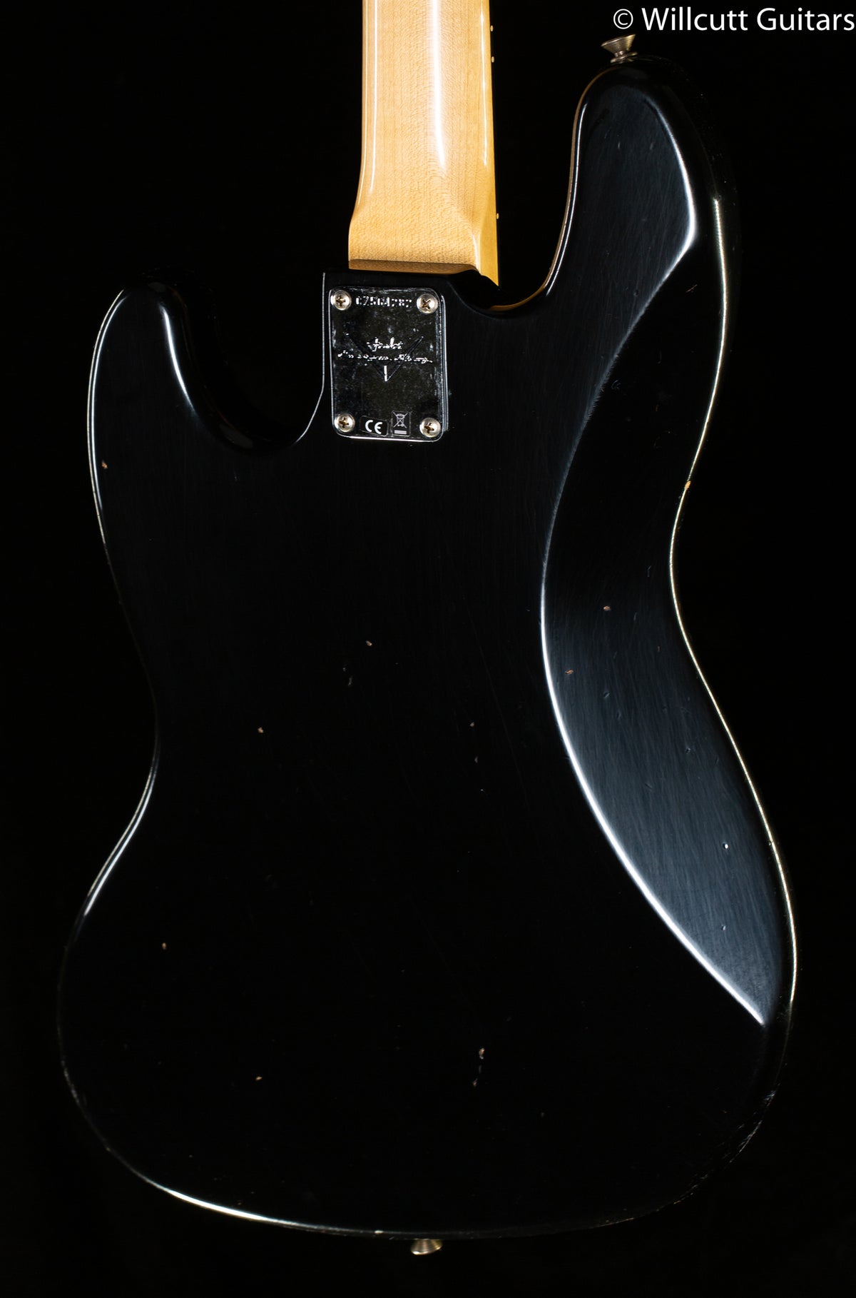 Fender Custom Shop '68 Jazz Bass Journeyman Relic Aged Black (282)