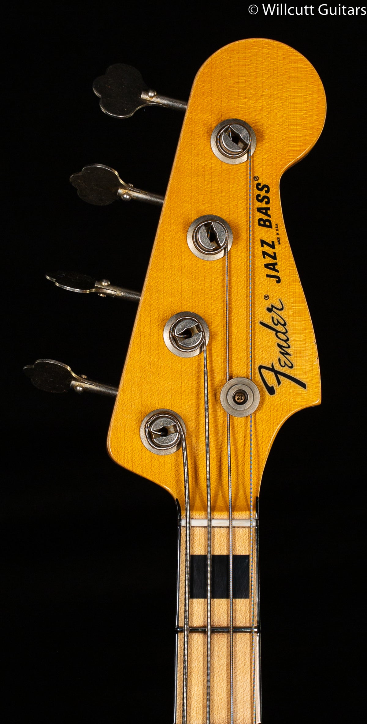 Fender Custom Shop '68 Jazz Bass Journeyman Relic Aged Black (282)