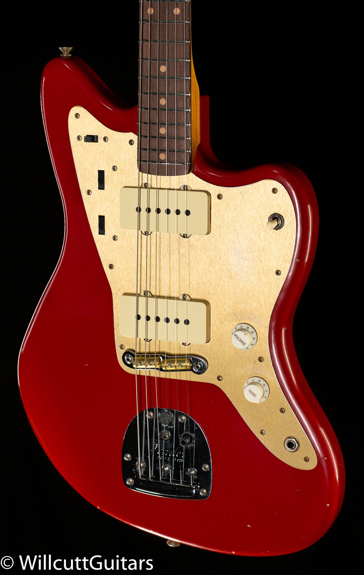 Fender Custom Shop 1959 250K Jazzmaster Journeyman Relic Aged Dakota Red (715)