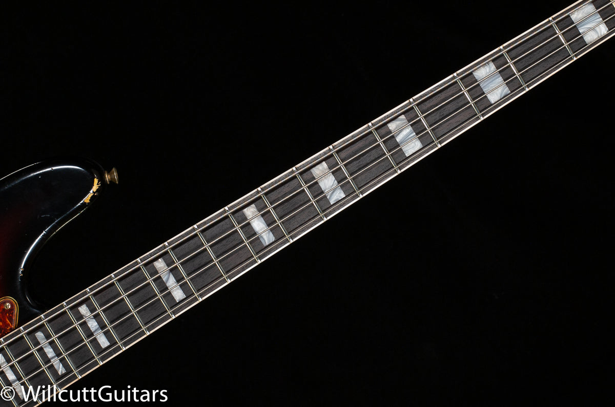 Fender Custom Shop 1959 Precision Bass Heavy Relic 3-Tone Sunburst (344)