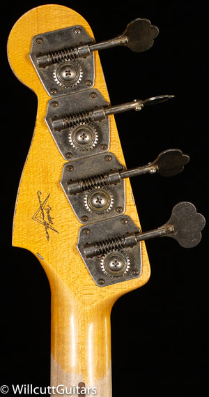 Fender Custom Shop 1958 Precision Bass Heavy Relic Aged Black (579)