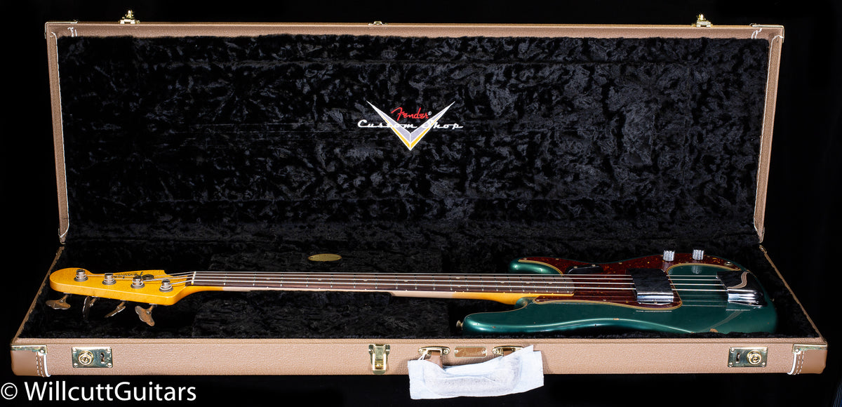 Fender Custom Shop 1961 Precision Bass Relic Aged Sherwood Green (689)