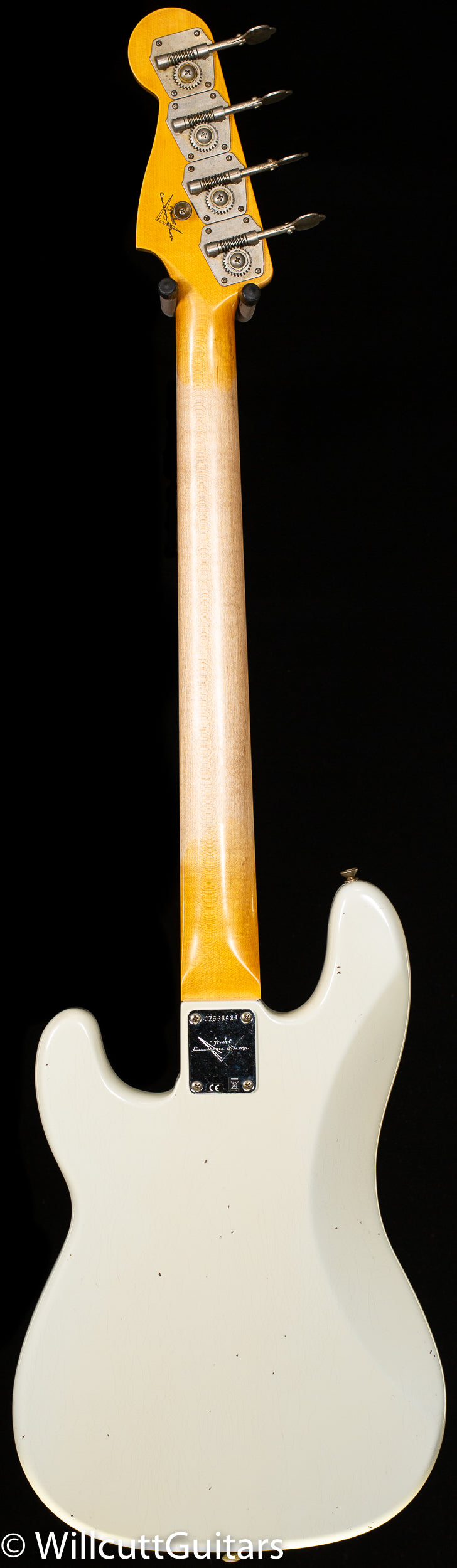 Fender Custom Shop 1963 Precision Bass Journeyman Relic Aged Olympic White (938)