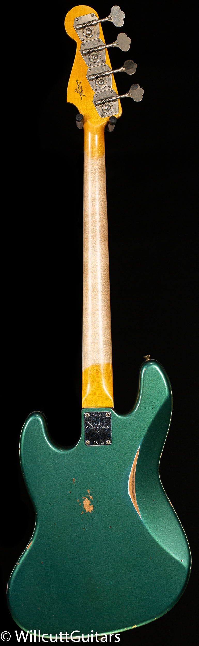 Fender Custom Shop 1962 Jazz Bass Relic Aged Sherwood Green 