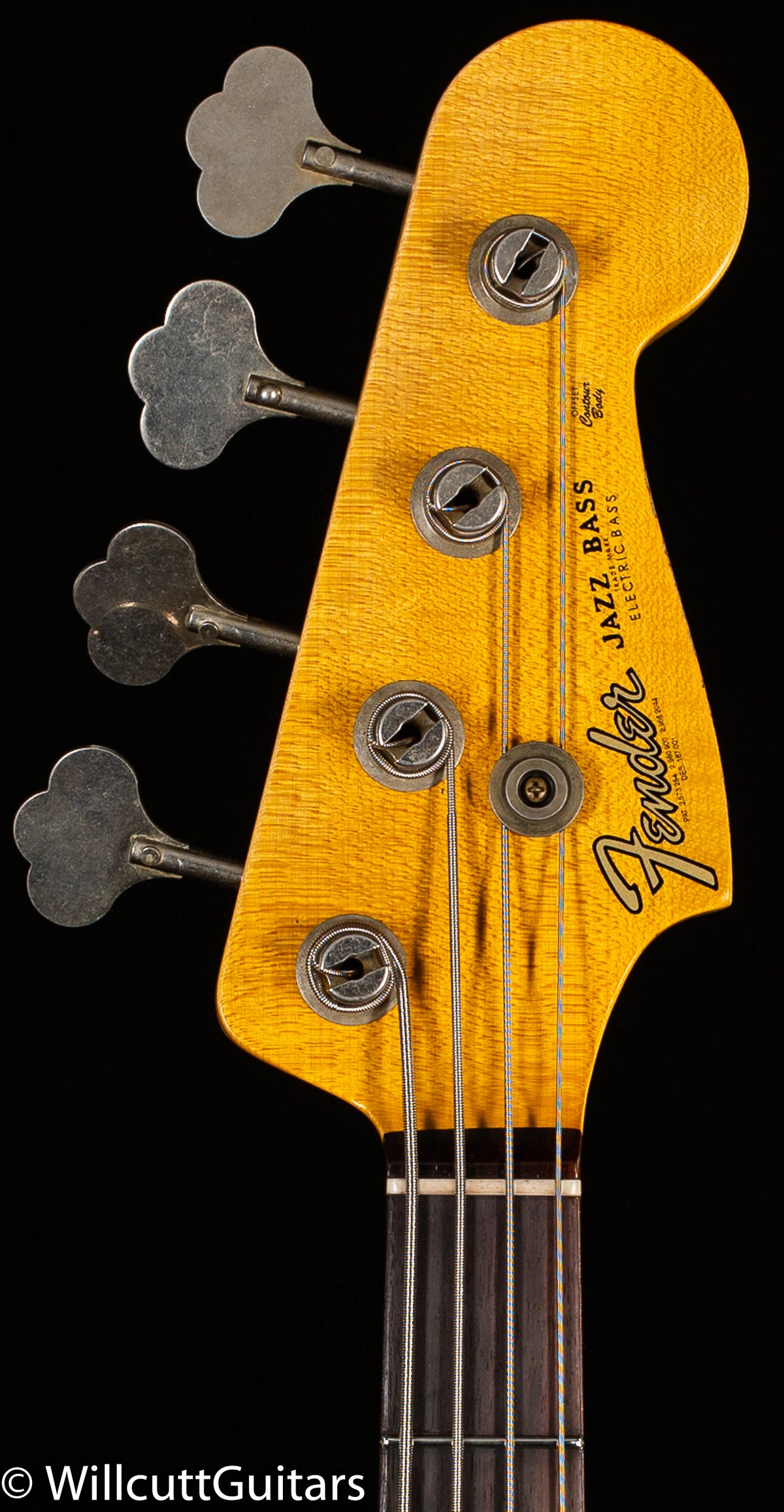 Fender Custom Shop 1962 Jazz Bass Relic Aged Sherwood Green Metallic (319)