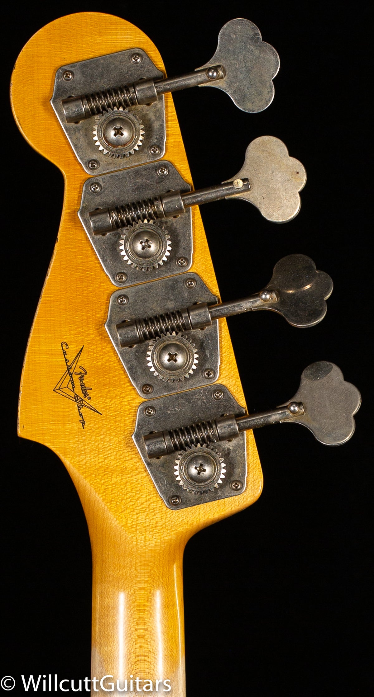 Fender Custom Shop 1962 Jazz Bass Relic Aged Sherwood Green Metallic (319)