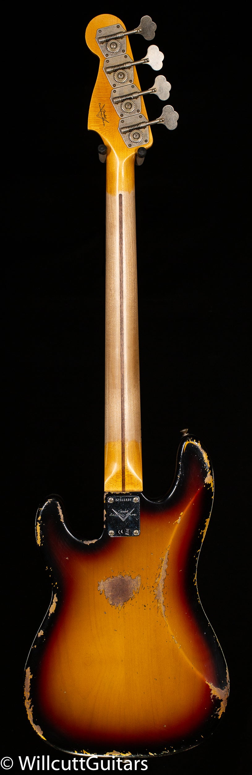 Fender Custom Shop 1958 Precision Bass Heavy Relic 3-Tone Sunburst 