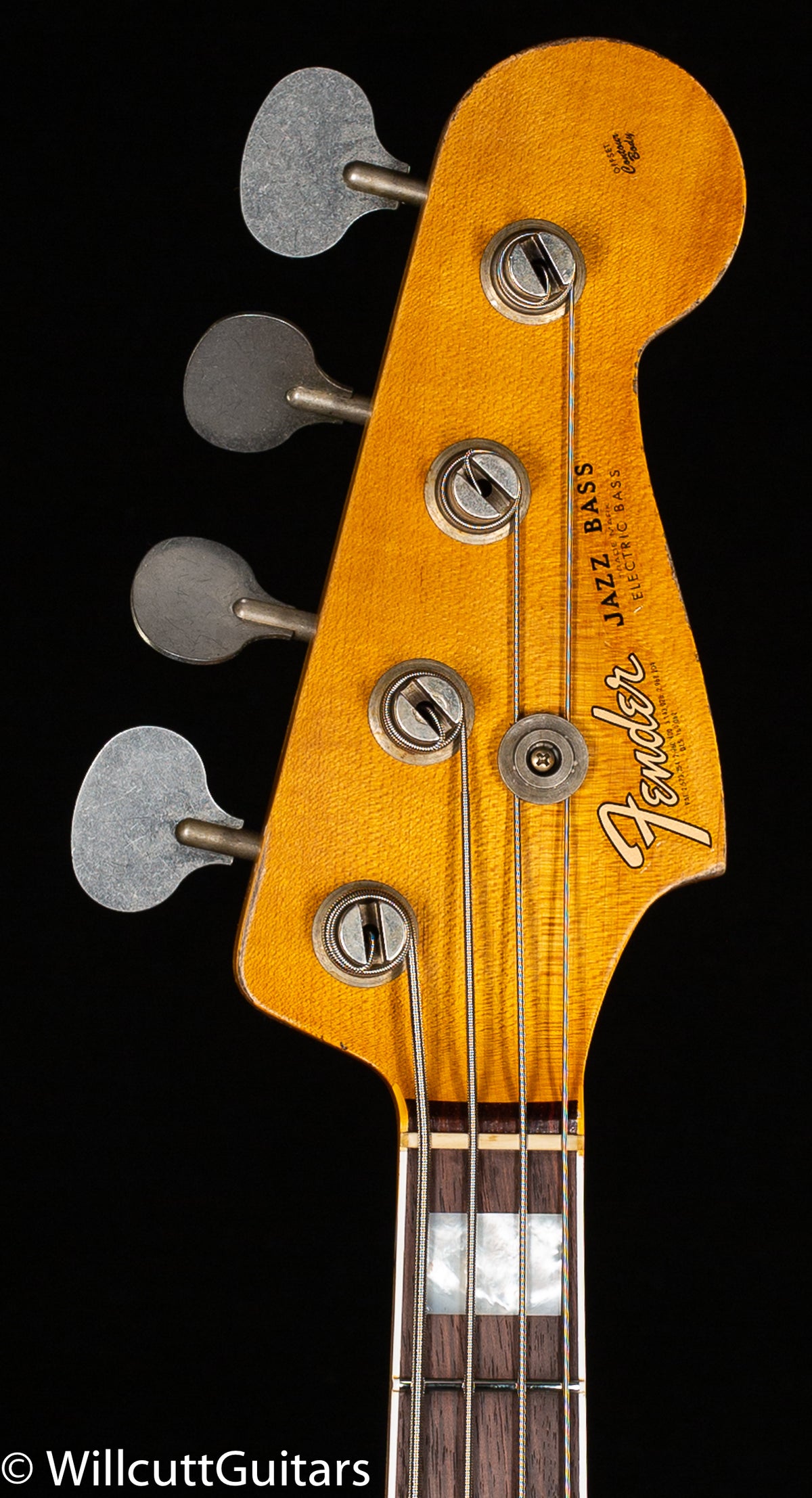 Fender Custom Shop LTD 1964 Custom Jazz Bass Heavy Relic Aged Black (299)