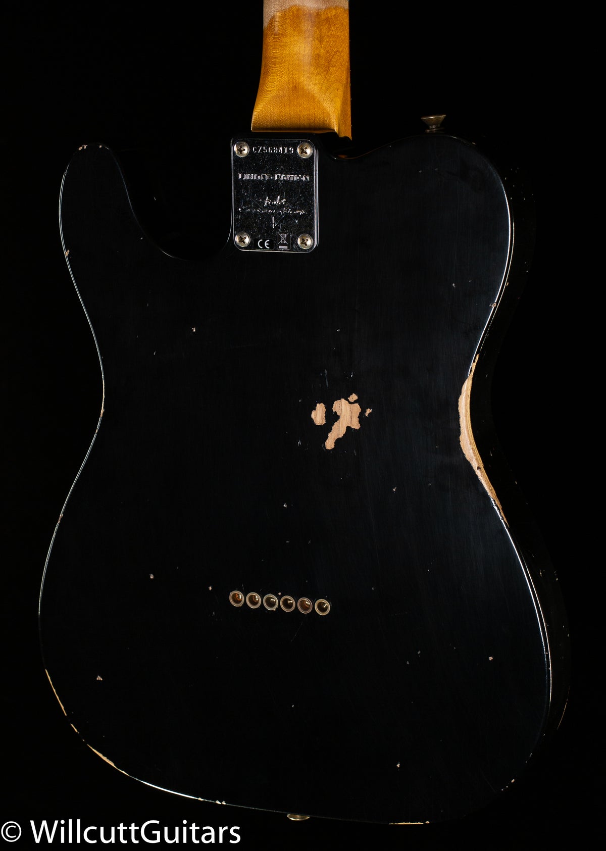 Fender Custom Shop LTD 70s Telecaster Custom Relic Aged Black (419)