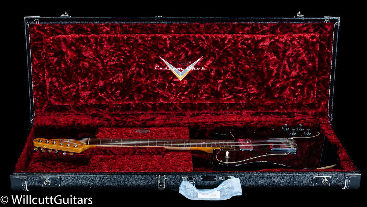 Fender Custom Shop LTD 70s Telecaster Custom Relic Aged Black (419)