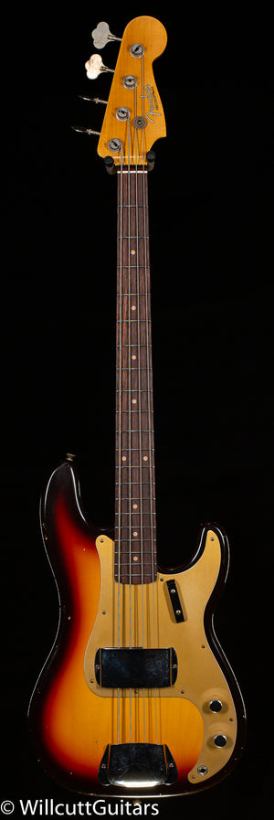 Fender Custom Shop 1959 Precision Bass Journeyman Relic Chocolate 3-Tone Sunburst (684)