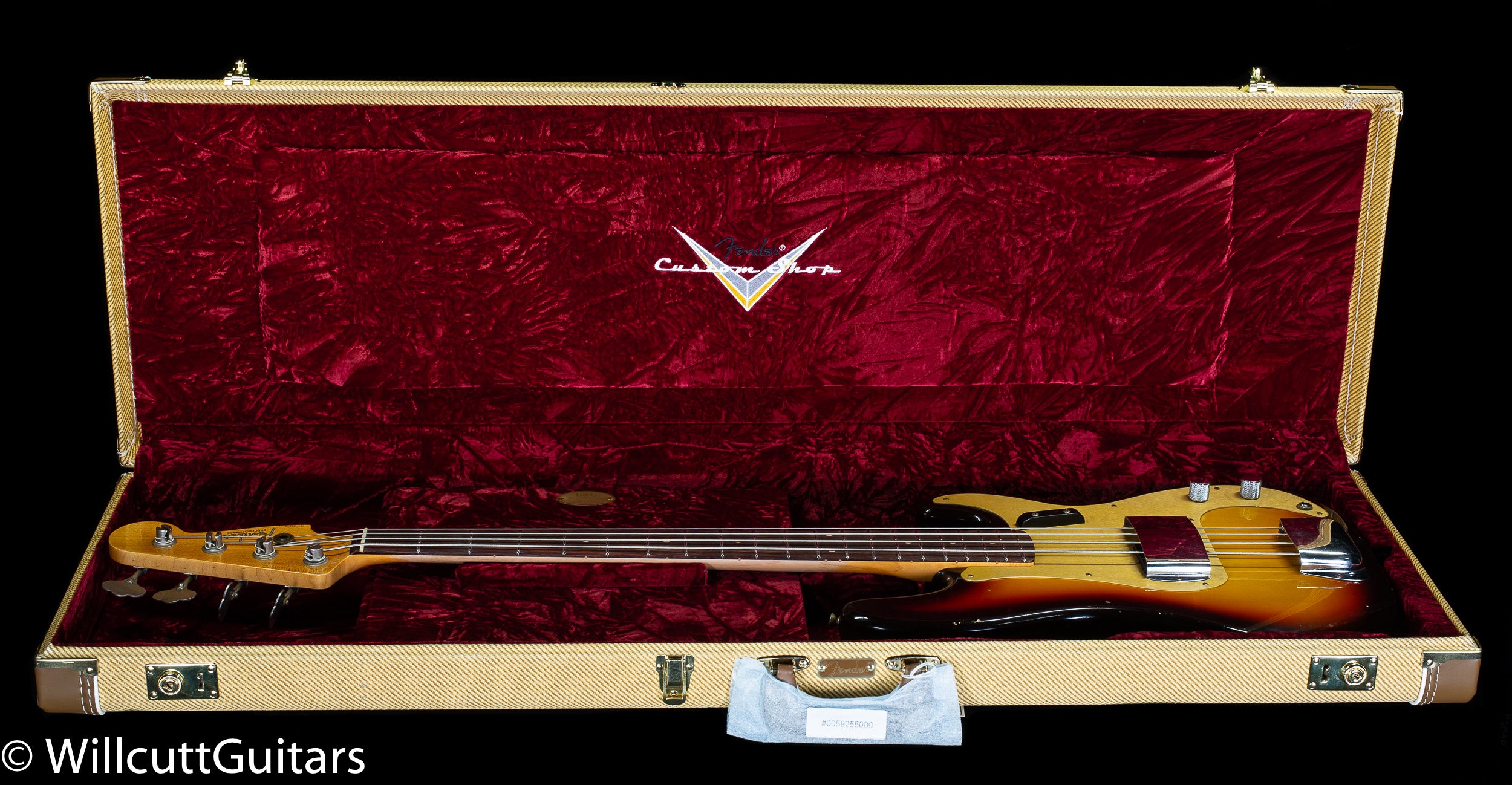 Fender Custom Shop 1959 Precision Bass Journeyman Relic Chocolate 