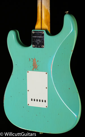 Fender Custom Shop Tomatillo Stratocaster Relic Super Faded Aged Sea Foam Green (740)