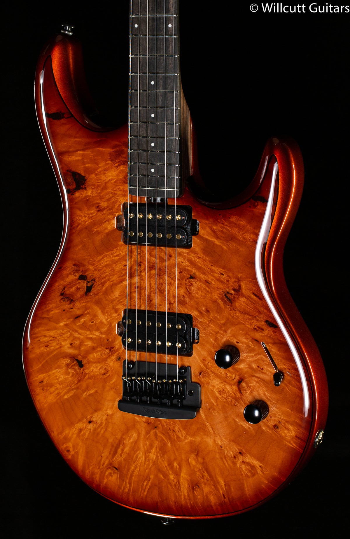 Ernie Ball Music Man Luke III HH Woody Maple Burl (208)