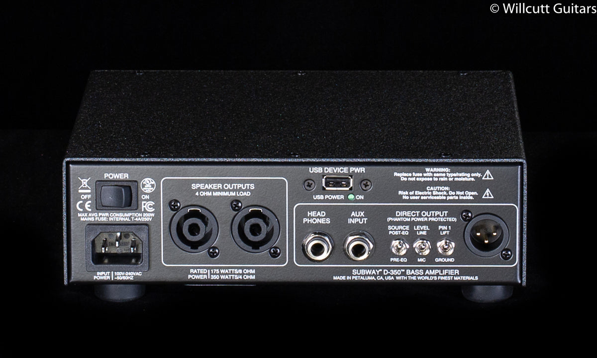 Mesa Boogie Subway Bass D350 Amp Head (154)