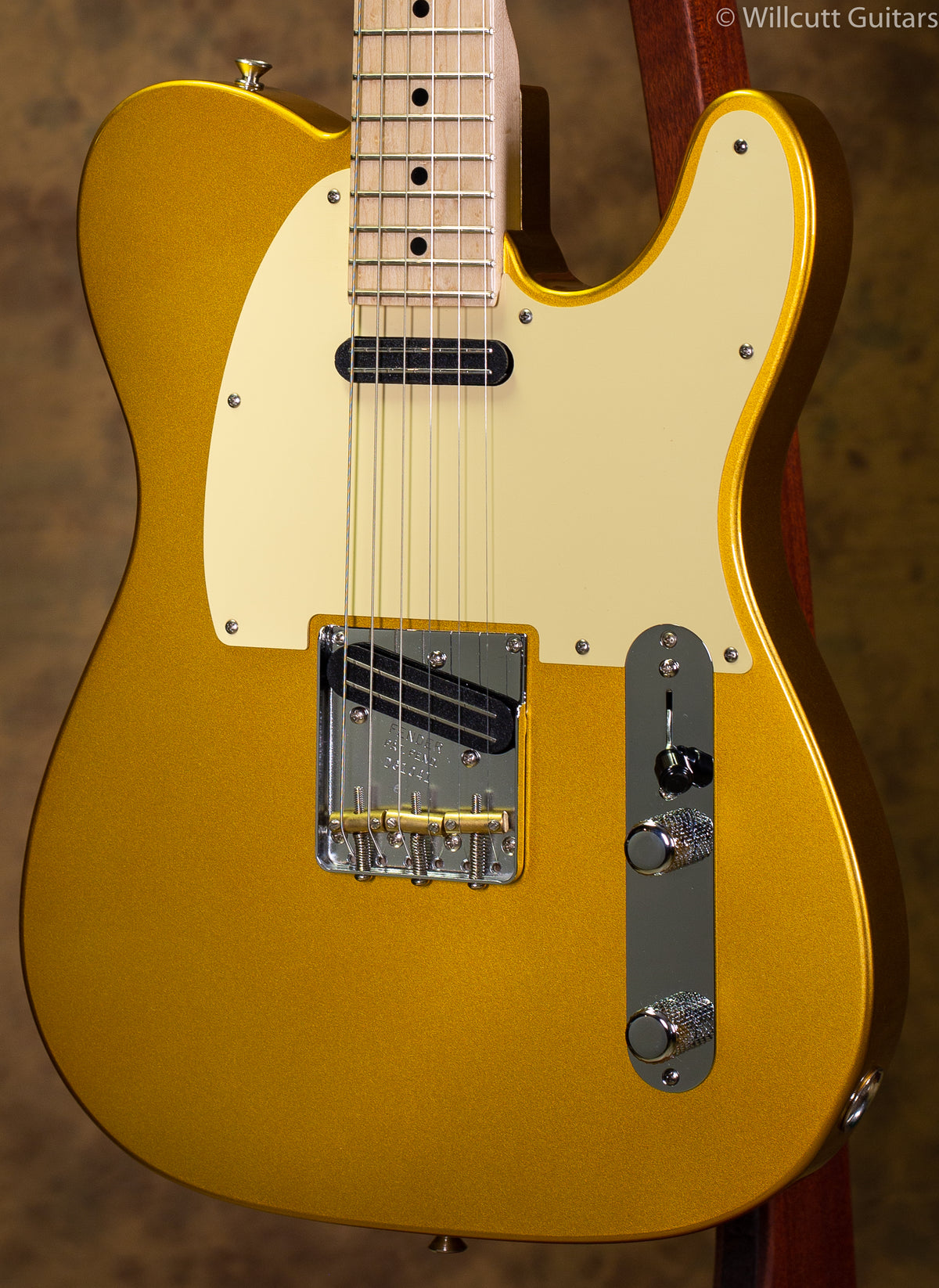 Fender USED Custom Shop Danny Gatton Telecaster Frost Gold (041)