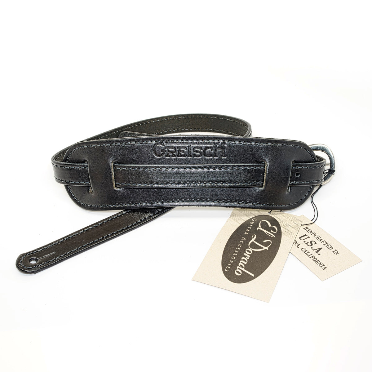 Gretsch Guitar Strap By El Dorado Straps, Black