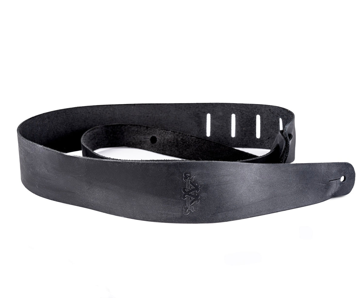 Willcutt Embossed Leather Guitar Strap
