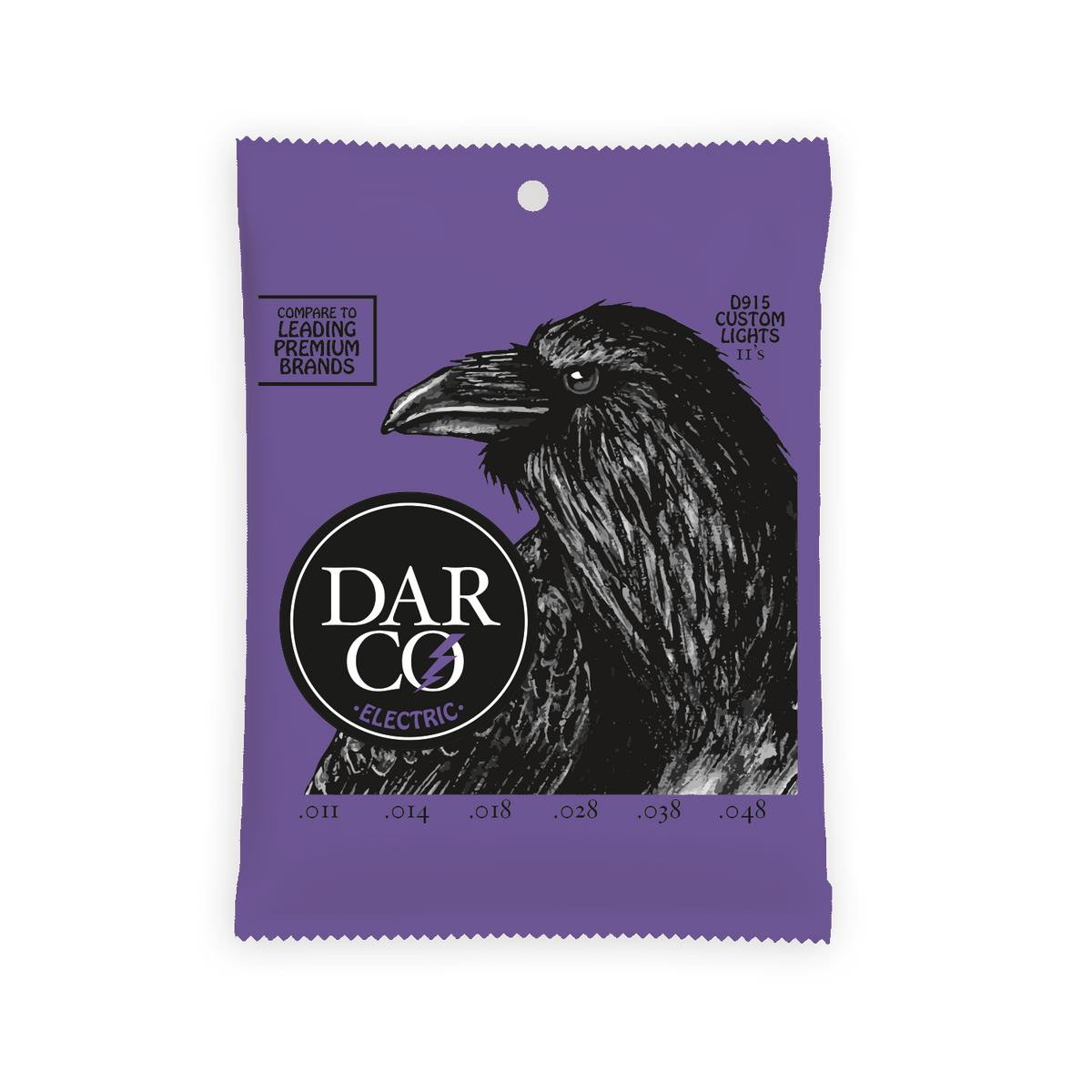 Darco Electric Guitar Strings .011-.048 Custom Light