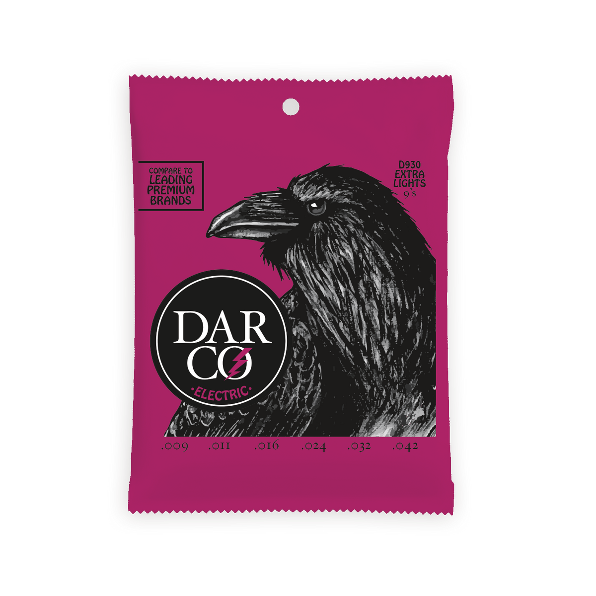 Darco Electric Guitar Strings .009-.042 Extra Light