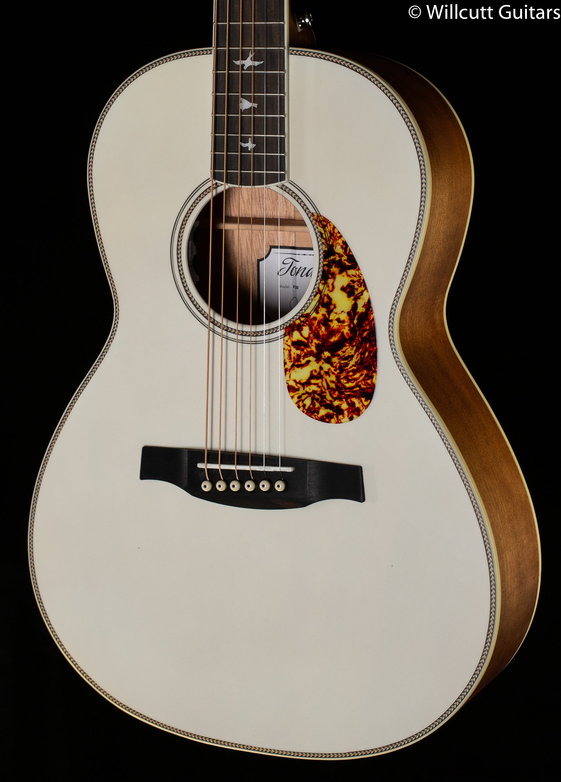 2021 PRS SE P20E Acoustic Parlor Antique White - Willcutt