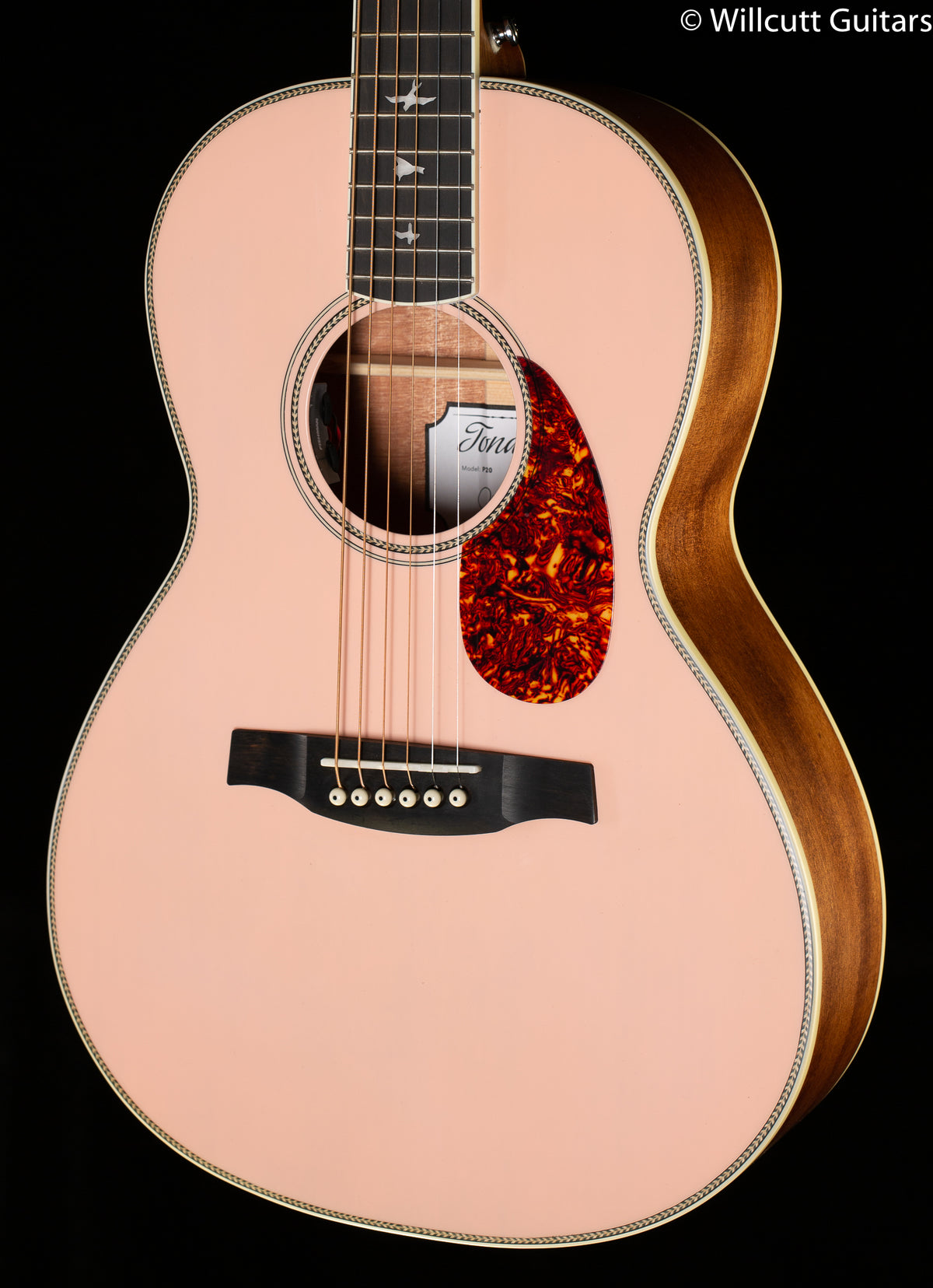 Unique Instruments Pretty Pink Pink Acoustic Guitars Instrument