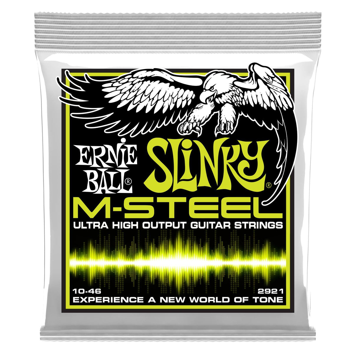 Ernie Ball Regular Slinky M-Steel Electric Guitar Strings - 10-46 Gauge