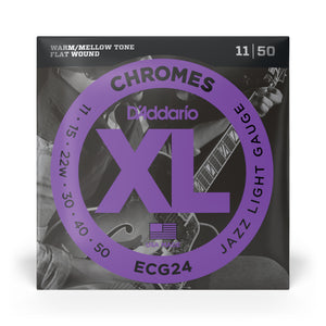 D'Addario ECG24 11-50 Jazz Light, XL Chromes