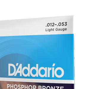 D'Addario EJ16 12-53 Light Phosphor Bronze