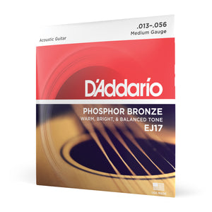 D'Addario EJ17 13-56 Medium Phosphor Bronze