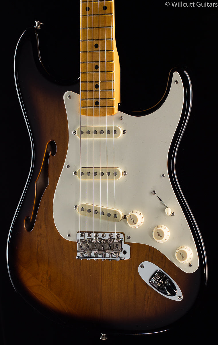 Fender Eric Johnson Signature Stratocaster® Thinline 2-Color Sunburst