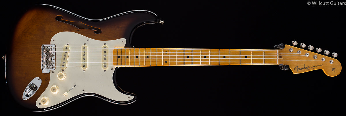 Fender Eric Johnson Signature Stratocaster® Thinline 2-Color Sunburst