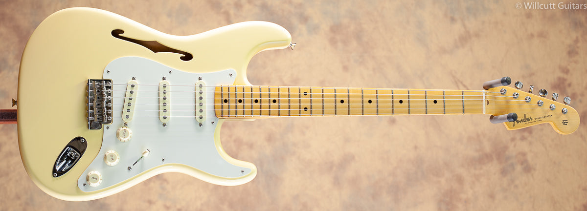 Fender Eric Johnson Thinline Stratocaster Vintage White USED