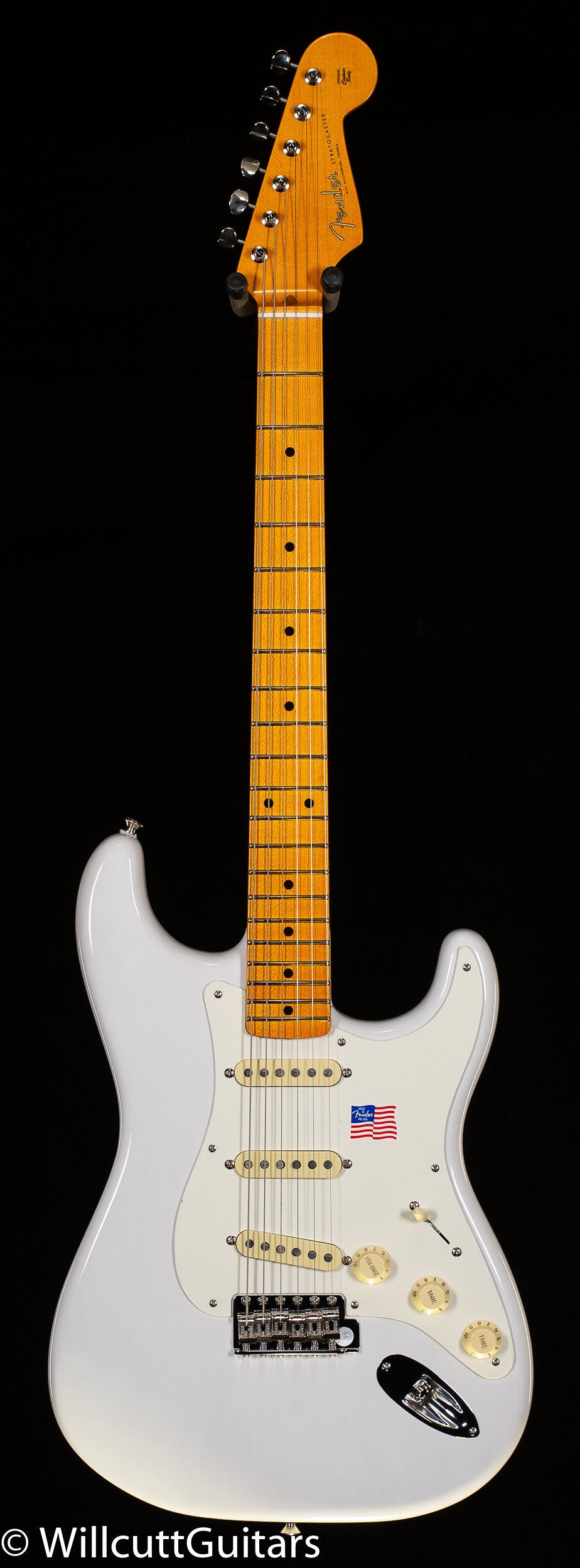 Fender Eric Johnson Stratocaster, Maple Fingerboard, White Blonde (320