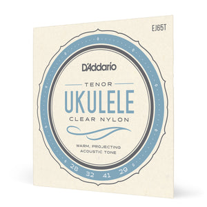 D'Addario EJ65T Tenor, Pro-Arte Custom Extruded Nylon, Ukulele