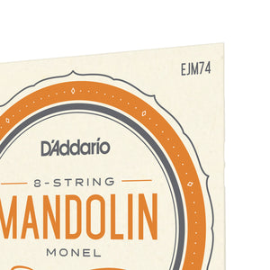 D'Addario EJM74 11-40 Medium, Monel, Mandolin