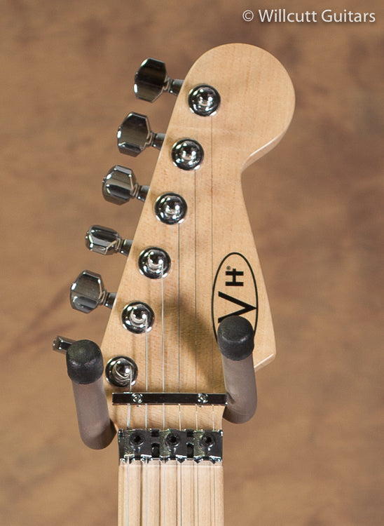 EVH Striped Series Black w/ Yellow Stripes USED (071)