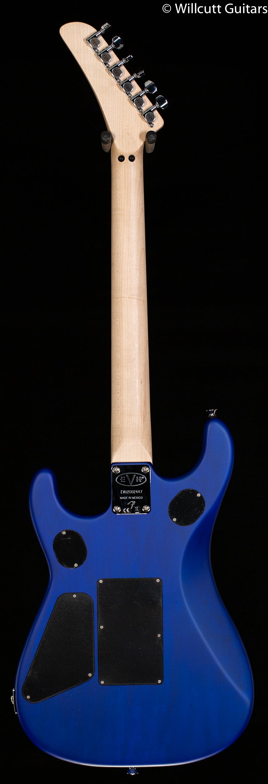 EVH 5150 Series Deluxe Poplar Burl Aqua Burst Ebony Fingerboard