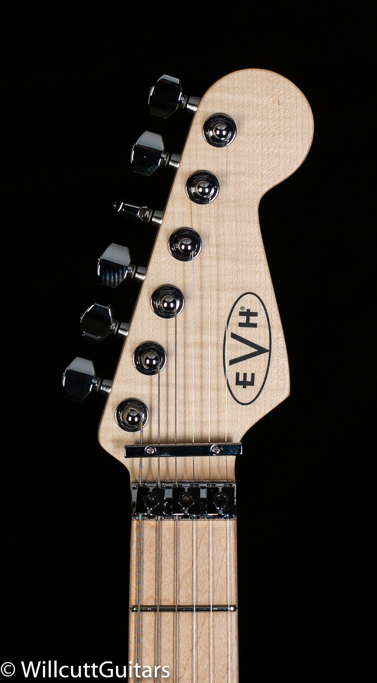 EVH Striped Series Black Yellow Stripes