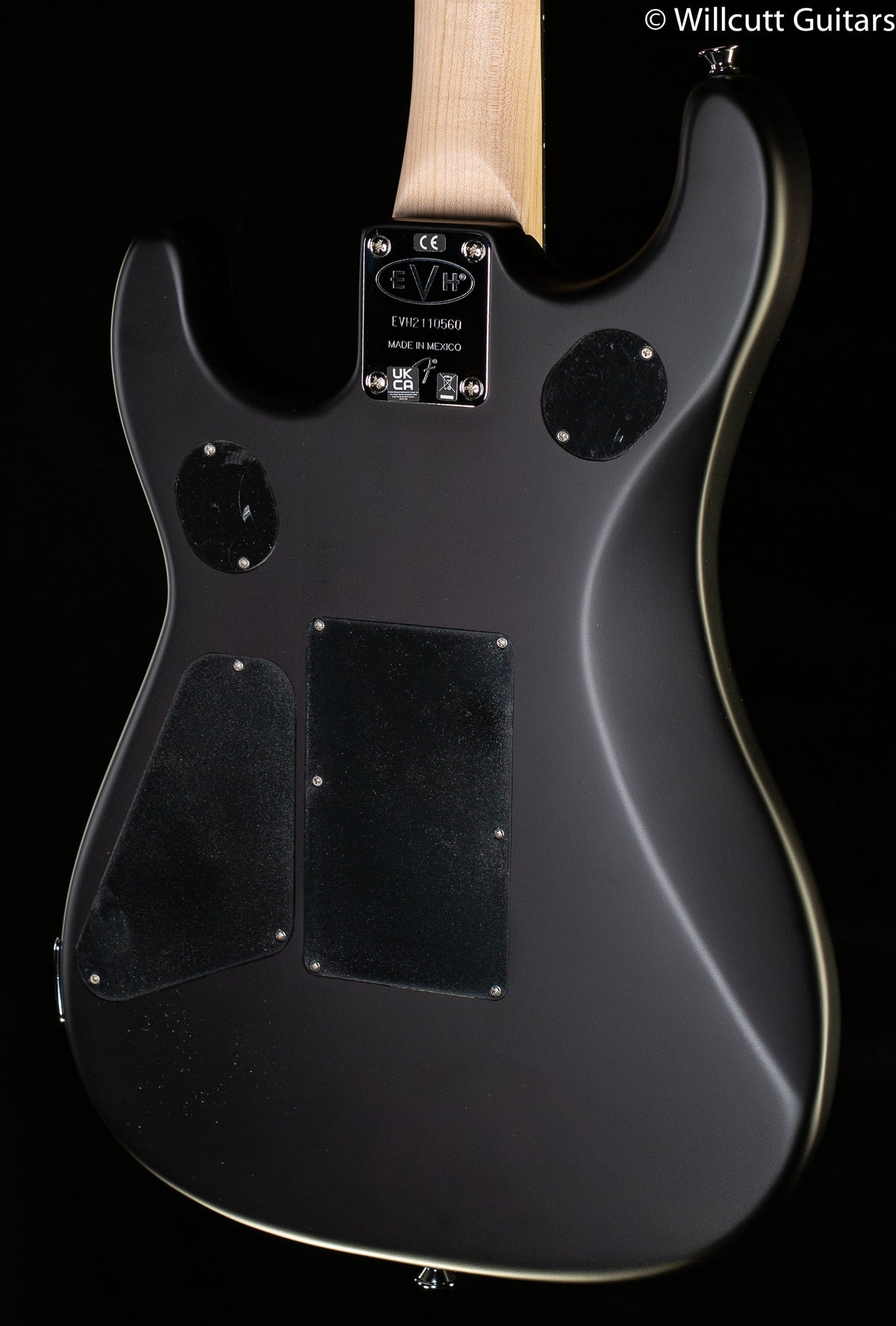 EVH 5150 Series Deluxe Poplar Burl Black Burst Ebony Fingerboard (560)